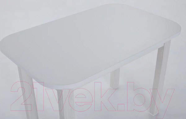 Изображение товара Обеденный стол Senira Р-02.06 (белый матовый/белый)