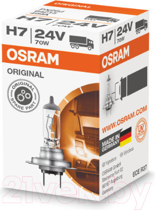 Изображение товара Автомобильная лампа Osram H7 64215