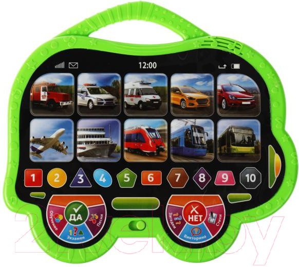 Изображение товара Развивающая игрушка Умка Обучающий планшет Синий Трактор / HT1065-R1