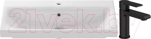 Изображение товара Умывальник со смесителем Cersanit Moduo 80 Slim / P-UM-MOD80SL/1 + 63107