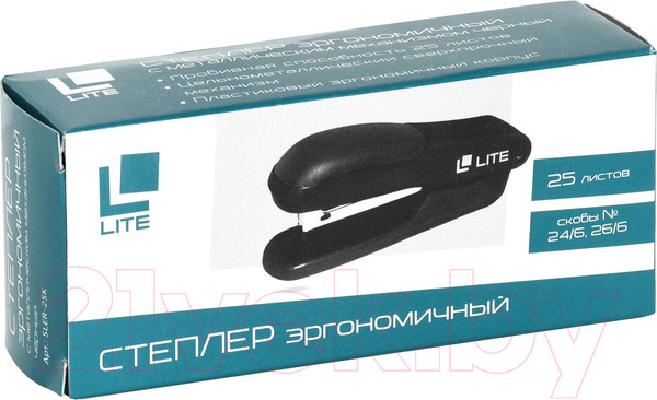 Изображение товара Степлер Lite №24/6 26/6 / SLER-25K