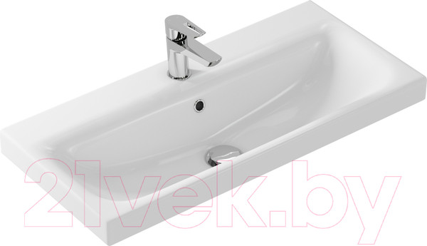 Изображение товара Умывальник со смесителем Cersanit Moduo 80 Slim / P-UM-MOD80SL/1 + 63050