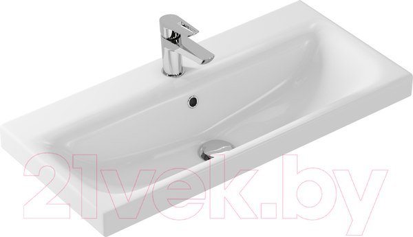 Изображение товара Умывальник со смесителем Cersanit Moduo 80 Slim / P-UM-MOD80SL/1 + 63063
