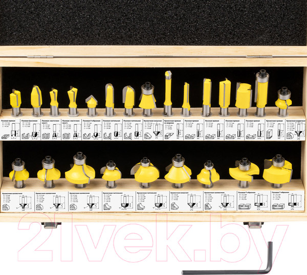 Изображение товара Набор фрез Kolner KMC 8/24 (кн8-24мц)