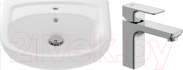 Изображение товара Умывальник со смесителем Cersanit Erica 50 / S-UM-ERI-50-1-W + 63039