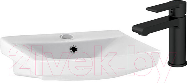 Изображение товара Умывальник со смесителем Cersanit Carina 50 / S-UM-CAR50/1 + 63107