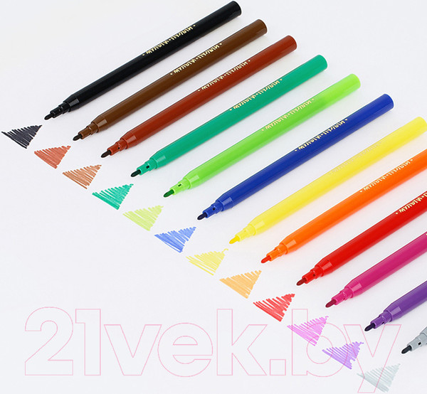 Изображение товара Фломастеры Мульти-пульти Енот в Италии / WP_10726 (12 цветов)