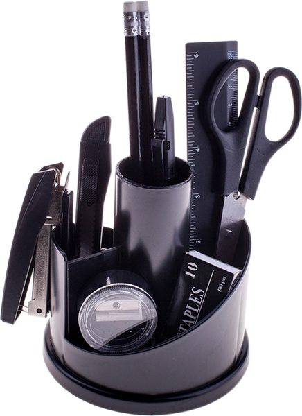 Изображение товара Органайзер настольный OfficeSpace Русские горки SS156_3180/ 205595 (черный)