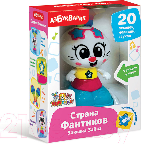 Изображение товара Развивающая игрушка Азбукварик Заюшка Зайка / 2909