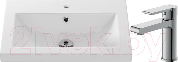 Изображение товара Умывальник со смесителем Cersanit Como 60 / S-UM-COM60/1-w + 63020