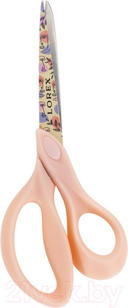 Изображение товара Ножницы канцелярские Lorex Peachy Contour Love / LXSCPC17-CL