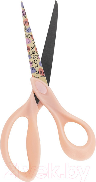 Изображение товара Ножницы канцелярские Lorex Peachy Contour Love / LXSCPC17-CL