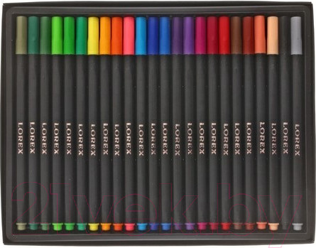 Изображение товара Фломастеры Lorex Pro-Draw Superior / LXFPPD24-SP (24цв)