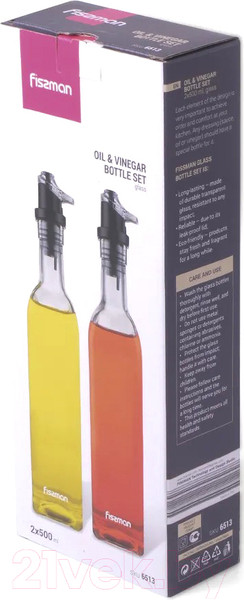 Изображение товара Набор дозаторов для масла/уксуса Fissman 6513
