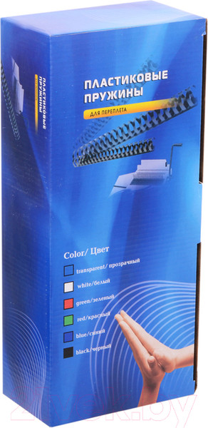 Изображение товара Пружины для переплета Office Kit 38мм / BP2110 (50шт, черный)