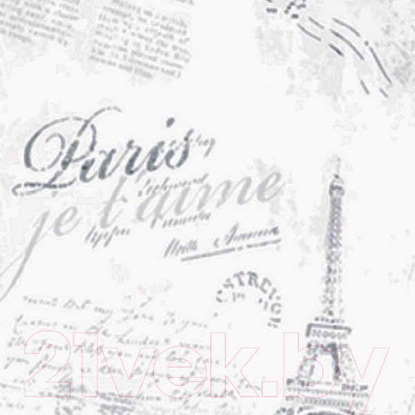 Изображение товара Панель ПВХ Декоруст Стандарт New Париж серый-233/3 (2500x250x7мм)