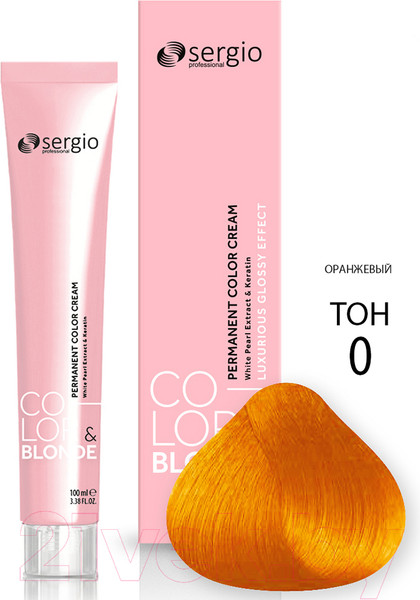 Изображение товара Крем-краска для волос Sergio Professional Color&Blonde Orange (100мл)