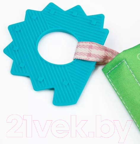 Изображение товара Развивающая игрушка Amarobaby Книжка-игрушка с грызунком Soft Book Контрасты / AMARO-201SBF/28