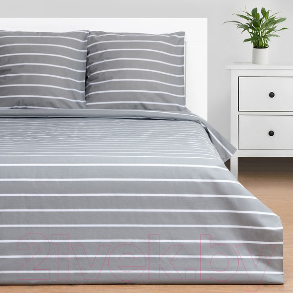 Изображение товара Комплект постельного белья Этель Gray stripes / 6632213