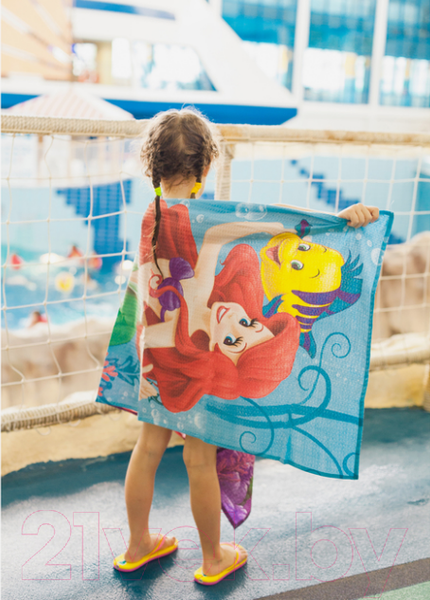 Изображение товара Полотенце детское Disney Принцессы: Ариель / 2410877