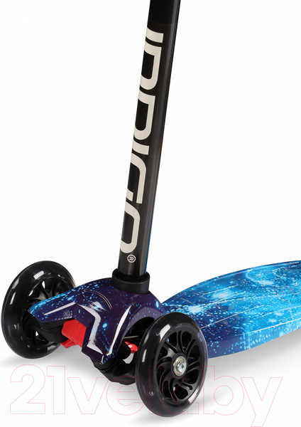 Изображение товара Самокат детский Indigo Sport Space / IN252 (синий/голубой)