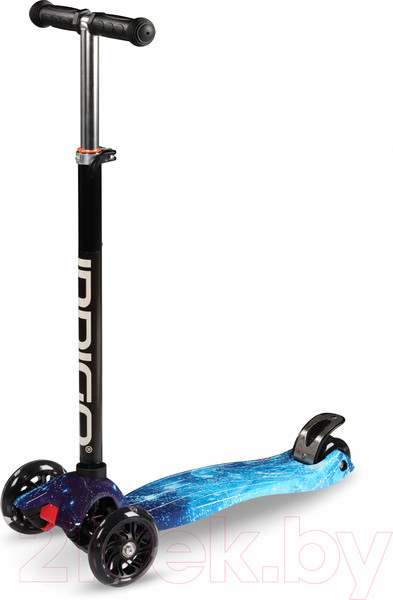 Изображение товара Самокат детский Indigo Sport Space / IN252 (синий/голубой)