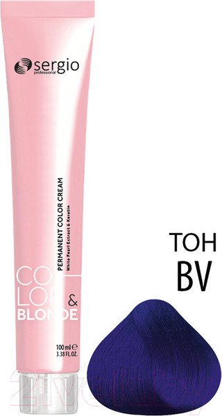 Изображение товара Крем-краска для волос Sergio Professional Color&Blonde Blue-Violet (100мл)