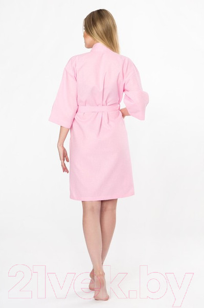 Изображение товара Халат Экономь и я 2578083 (р. 54-56, розовый)
