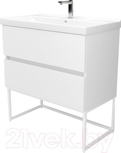 Изображение товара Тумба под умывальник Дабер 012 / Т12.6.1.5 (белый древесный)