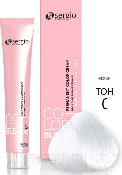 Изображение товара Крем-краска для волос Sergio Professional Color&Blonde Clear (100мл)