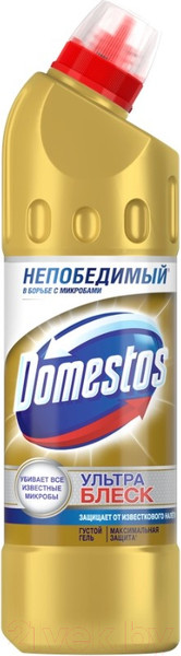Изображение товара Чистящее средство для унитаза Domestos Ультра блеск (500мл)