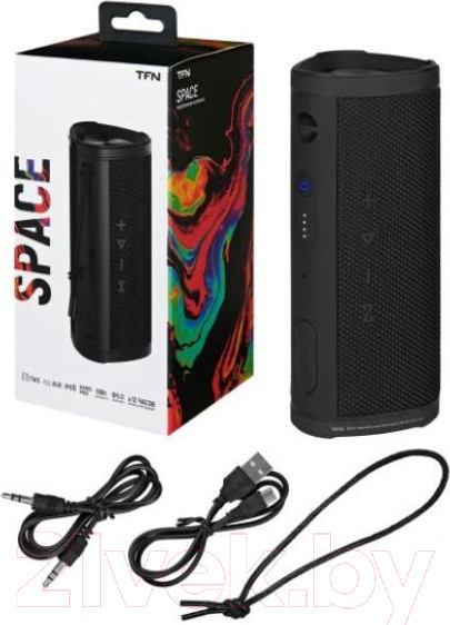 Изображение товара Портативная колонка TFN TWS Space / TFN-BS07-01BK (черный)