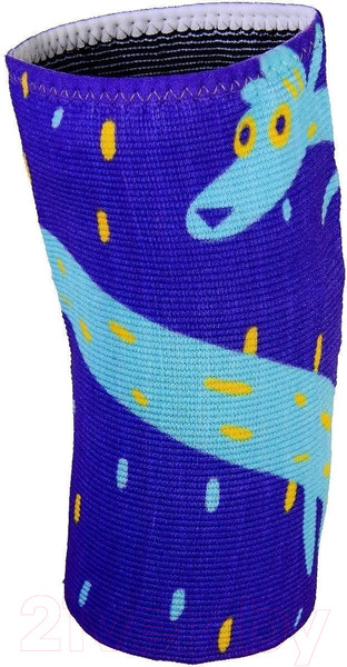 Изображение товара Суппорт колена Kinexib Kids (L, фиолетовый/принт лама)