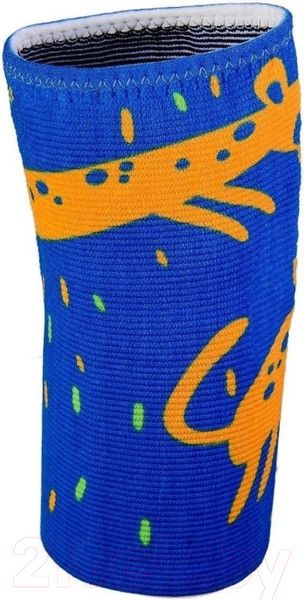 Изображение товара Суппорт колена Kinexib Kids (М, синий/принт леопард)