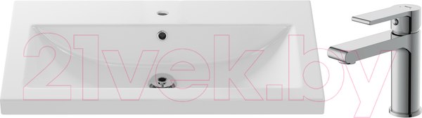 Изображение товара Умывальник со смесителем Cersanit Como 80 / S-UM-COM80/1-w + 63020