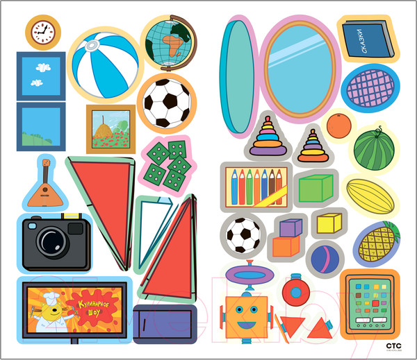 Изображение товара Развивающая книга Мозаика-Синтез Три кота. Учимся с котятами. Формы / МС11846