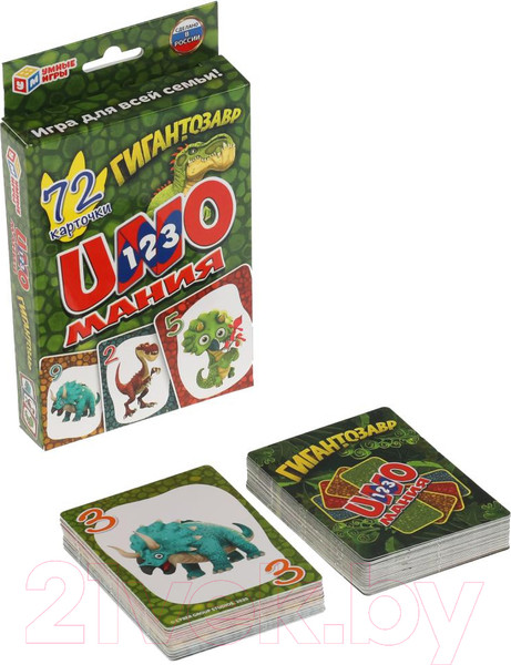 Изображение товара Настольная игра Умные игры Уномания. Гигантозавр / 4610136737242