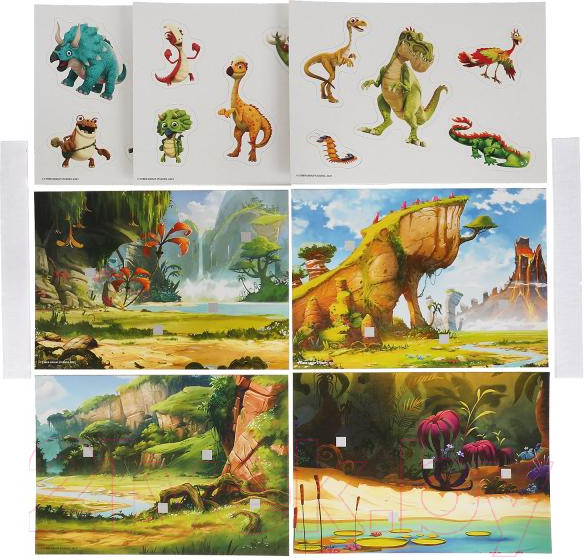 Изображение товара Развивающая игра Умные игры Невероятные приключения. Гигантозавр / 4680107921352