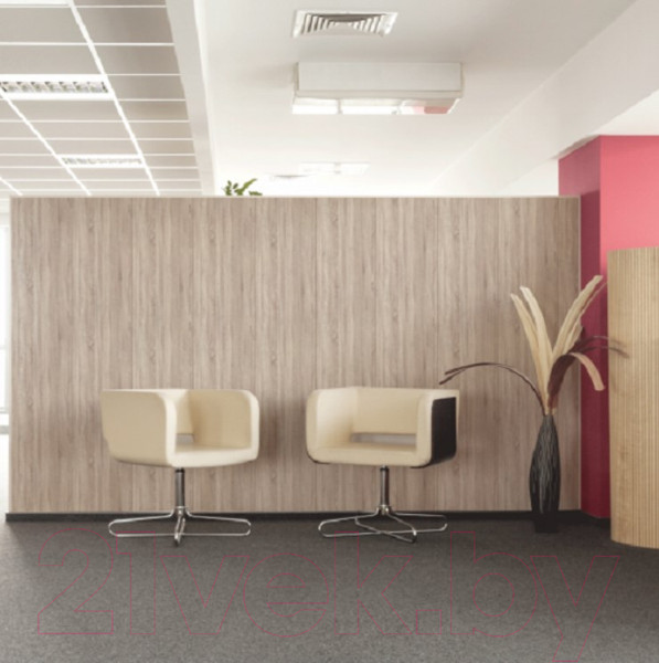 Изображение товара Панель ПВХ Декоруст Стандарт New Дуб беленый-0126/2 (2700x250x7мм)