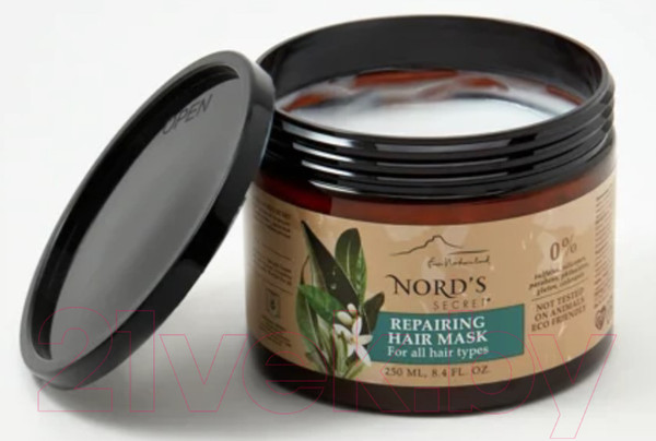 Изображение товара Маска для волос Nord's Secret Цветок Нероли и масло Миндаля Восстанавливающая (250мл)
