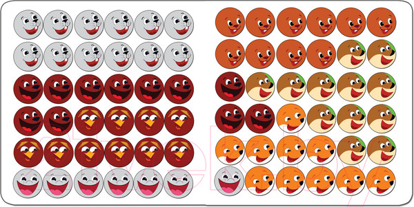 Изображение товара Развивающая книга Мозаика-Синтез Добрые наклейки. Улыбнись арбузной сове / МС11073