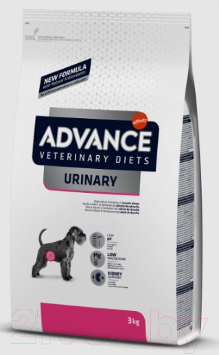 Изображение товара Сухой корм для собак Advance VetDiets Urinary (3кг)
