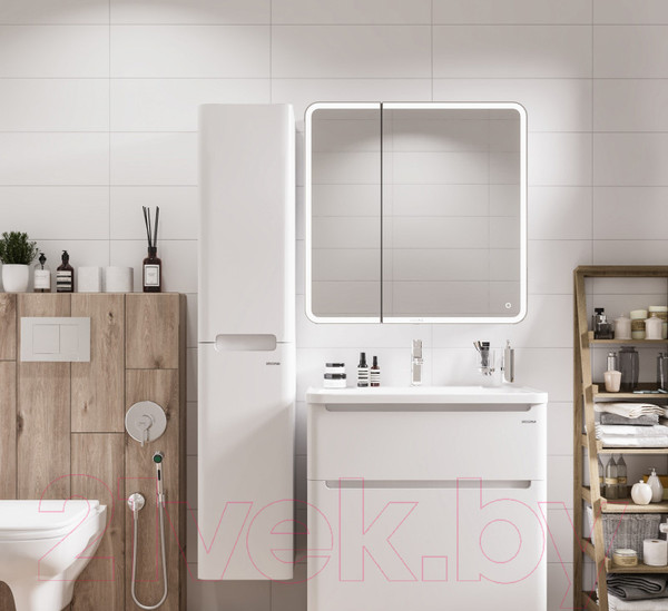 Изображение товара Шкаф с зеркалом для ванной Grossman Адель 80 / 208004