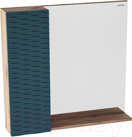 Изображение товара Шкаф с зеркалом для ванной Grossman Альба 80 / 208005