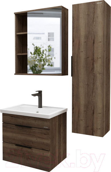 Изображение товара Шкаф с зеркалом для ванной Grossman Форта 60 / 2060032