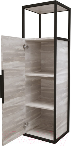 Изображение товара Шкаф-полупенал для ванной Grossman Лофт 40 / 304002