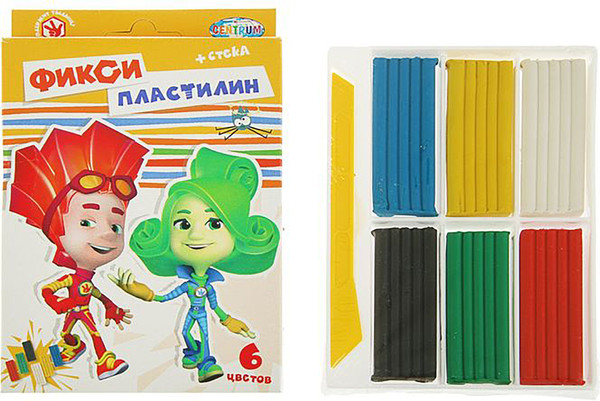 Изображение товара Пластилин Centrum 84221 (6цв)