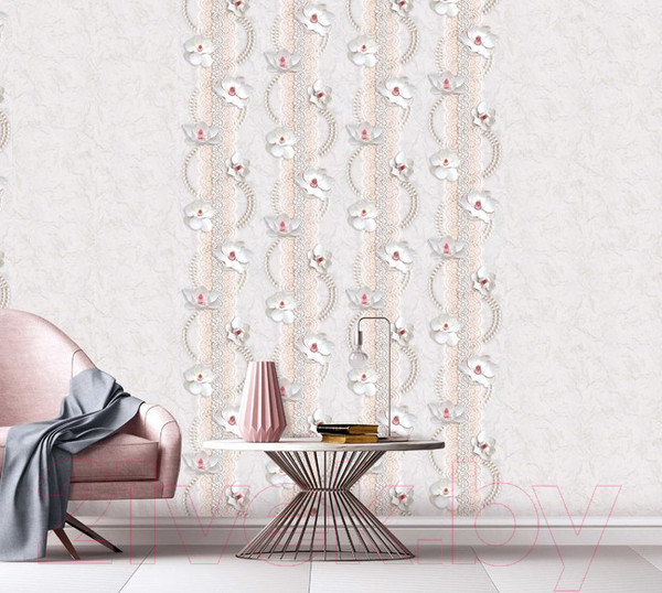 Изображение товара Панель ПВХ Декоруст Стандарт New Императрица компонент-629/1 (3000x250x7мм)