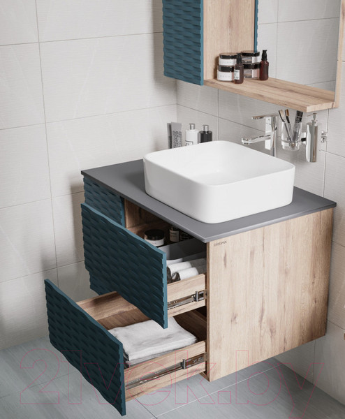 Изображение товара Тумба под умывальник Grossman Альба 80 / 108012