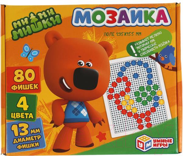 Изображение товара Развивающая игра Умные игры Мозаика МиМиМишки / 4680107915160